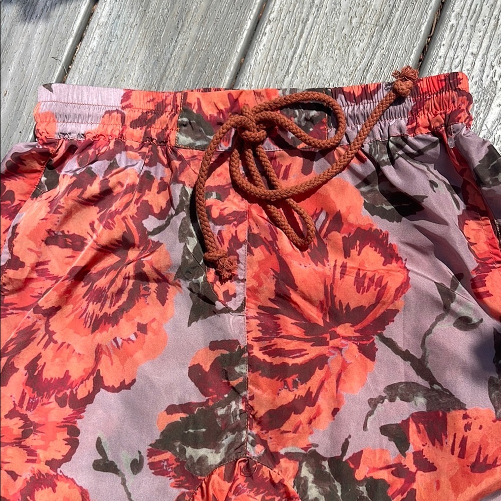 NWOT Free People Movement The Switchback Shorts in Water Color Print size M - Picture 6 of 13